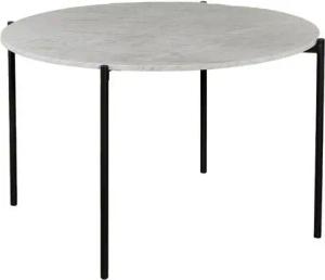 MAGNA Atelier Esstisch ROM aus ECHTEM MARMOR, Küchentisch rund, Bistrotisch, Metallgestell, Ø120x76cm