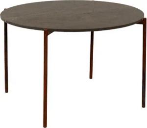 MAGNA Atelier Esstisch ROM aus ECHTEM MARMOR, Küchentisch rund, Bistrotisch, Metallgestell, Ø120x76cm