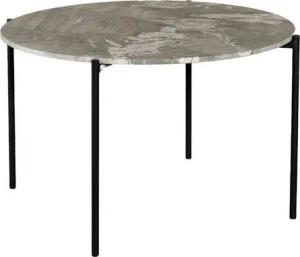 MAGNA Atelier Esstisch ROM aus ECHTEM MARMOR, Küchentisch rund, Bistrotisch, Metallgestell, Ø120x76cm