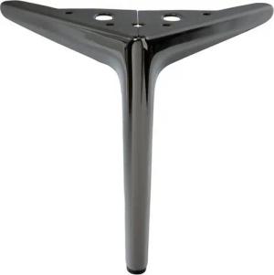 Prima-Online Möbelfuß 4 Stück Möbelfüße Metall möbelbeine Schrank Sofa Couch Dunkles Nickel