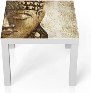 DEQORI Couchtisch 'Goldene Ruhe', Glas Beistelltisch Glastisch modern