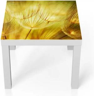 DEQORI Couchtisch 'Goldener Hauch', Glas Beistelltisch Glastisch modern