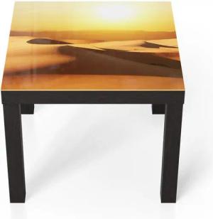 DEQORI Couchtisch 'Goldene Stille', Glas Beistelltisch Glastisch modern
