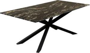 MAGNA Atelier Esstisch SPIDER aus ECHTEM MARMOR, Dining Table, nachhaltig, Naturstein, Exclusive Line, 200x100x75cm