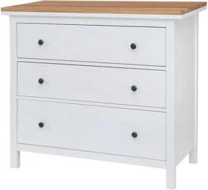 HORST Abdeckplatte IKEA Hemnes, - passgenaue Deckplatte aus Vollholz Eiche