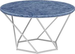 MAGNA Atelier Couchtisch VENEDIG aus RECYCELTEN GLASFLASCHEN, Wohnzimmertisch, patentiert, Unikat, nachhaltig, 71x43cm