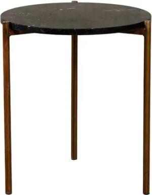 MAGNA Atelier Beistelltisch ROM aus ECHTEM MARMOR, Ablagetisch, nachhaltig, Naturstein, 45x52cm