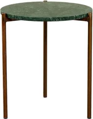 MAGNA Atelier Beistelltisch ROM aus ECHTEM MARMOR, Ablagetisch, nachhaltig, Naturstein, 45x52cm