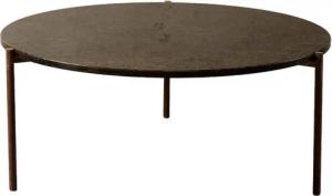 MAGNA Atelier Couchtisch ROM aus GESCHMOLZENEN GLASFLASCHEN, Sofatisch, Wohnzimmertisch, nachhaltig, 78x40cm - 98x40cm