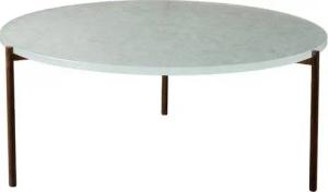 MAGNA Atelier Couchtisch ROM aus GESCHMOLZENEN GLASFLASCHEN, Sofatisch, Wohnzimmertisch, nachhaltig, 78x40cm - 98x40cm