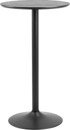 ebuy24 Barhocker Ibiz Bartisch schwarz.