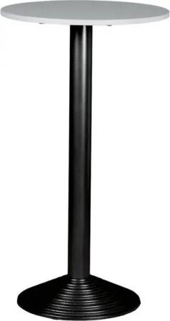 SODEMATUB Stehtisch, Ø 60 cm, Säulenfuß schwarz, aus Gusseisen