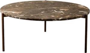 MAGNA Atelier Couchtisch ROM aus ECHTEM MARMOR, Wohnzimmertisch, Naturstein Sofatisch, 78x40cm - 98x40cm