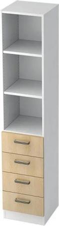 Otto Office Premium Aktenregal OTTO Office Line IV, mit 4 Schubladen