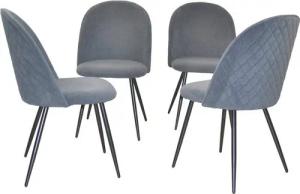 moebel-direkt-online Polsterstuhl 4er-Set "Lima" (Spar-Set)