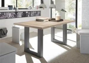 möbel-direkt.de Esstisch Esstisch U 160-210 cm Mister