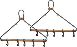 moebel-direkt-online Wandgarderobe Moni (Set, 2 St., 2), Aus Metall