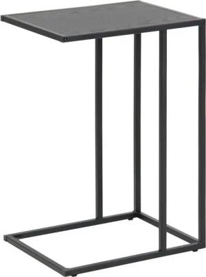 freiraum Beistelltisch Seaford, in schwarz, MDF, Stahl - 43x63x35cm (BxHxT)