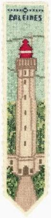 Le Bonheur des Dames Kreativset Le Bonheur des Dames Lesezeichen Kreuzstich Stickpackung "Baleines Le, (embroidery kit by Marussia)
