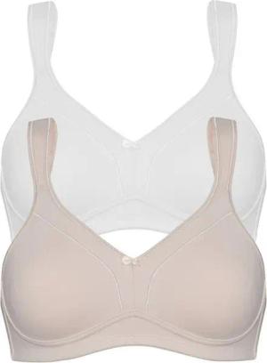 Susa Set: Bügelloser BH Susa Doppelpack BH ohne Bügel 7077