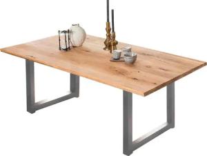 SIT Esstisch, Kufengestell im industriellen Antiklook