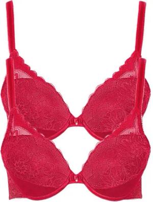Lisca Push-up-BH 2er Pack Push up BH Evelyn (Spar-Set, 2-tlg) Push up Effekt