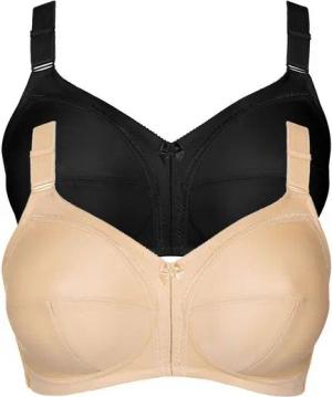 Lisca Schalen-BH 2er Pack BH ohne Bügel Mirelas (Spar-Set, 2-tlg) Unterbrustband