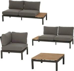 Siena Garden Gartenlounge-Set Alvida, (4-tlg)