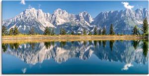 Artland Wandbild "Kaisergebirge Tirol", Berge & Alpenbilder, (1 St.), als Alubild, Outdoorbild, Leinwandbild, Poster, Wandaufkleber