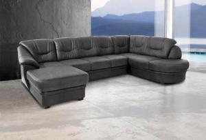 sit&more Wohnlandschaft "Savoni U-Form", wahlweise mit Bettfunktion