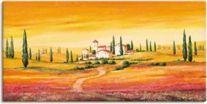 Artland Wandbild "Traumhafte toskanische Landschaft", Europa, (1 St.), als Alubild, Outdoorbild, Leinwandbild, Poster, Wandaufkleber