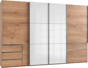 Wimex Schwebetürenschrank "Level by fresh to go", mit Glastüren und Synchronöffnung