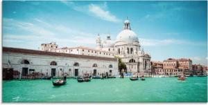 Artland Glasbild "Venedig Santa Maria della Salute I", Italien, (1 St.), in verschiedenen Größen