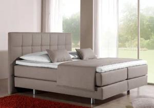 INOSIGN Boxspringbett "Neon", in 3 Matratzenarten, feine Steppung im Kopfteil, 2 Härtegrade