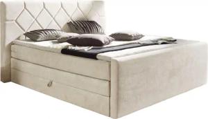 Places of Style Boxspringbett "Atlanta", inklusive Topper und Bettkasten