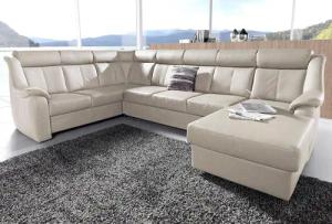 sit&more Wohnlandschaft "Basel U-Form", wahlweise mit Relaxfunktion
