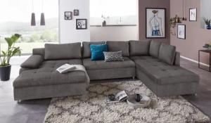 sit&more Wohnlandschaft "Labene U-Form", wahlweise mit Bettfunktion und Bettkasten