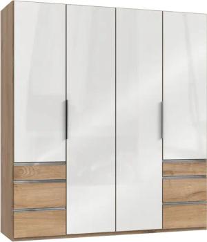 Wimex Kleiderschrank "Level by fresh to go", mit vollflächigen Glastüren