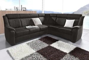 sit&more Ecksofa "Basel L-Form", wahlweise mit Relaxfunktion