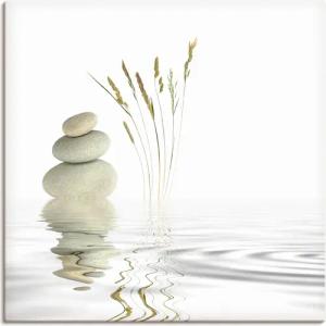 Artland Wandbild "Zen Friede", Zen, (1 St.), als Alubild, Outdoorbild, Leinwandbild, Poster, Wandaufkleber