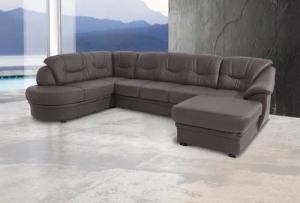 sit&more Wohnlandschaft "Savoni U-Form", wahlweise mit Bettfunktion