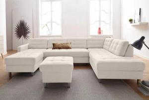 sit&more Wohnlandschaft "Picasso U-Form", wahlweise mit Bettfunktion und Bettkasten