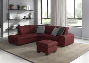 sit&more Ecksofa "Luxor L-Form", wahlweise mit Bettfunktion, Stauraum und Kopfteilverstellung