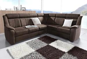 sit&more Ecksofa "Basel L-Form", wahlweise mit Relaxfunktion