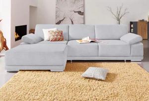 sit&more Ecksofa "Coria L-Form", mit XL-Recamiere, wahlweise mit Bettfunktion