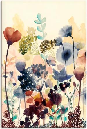 Artland Wandbild "Sonnengetrocknete Blüten I", Blumenwiese, (1 St.), als Alubild, Outdoorbild, Leinwandbild, Poster, Wandaufkleber