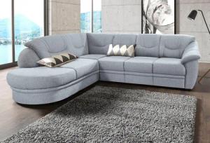 sit&more Ecksofa "Savoni L-Form", wahlweise mit Bettfunktion