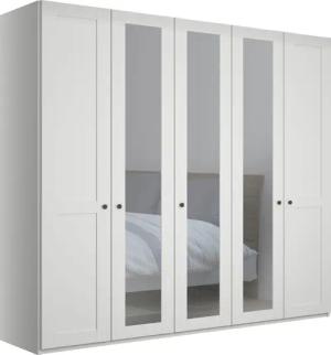 WIEMANN Drehtürenschrank "Göteborg, mit 95 Öffnungswinkel, Made in Germany", inkl. Spiegel und Türendämpfung, moderner Landhausstil