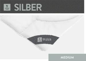 SPESSARTTRAUM Baumwollbettdecke "Silber", leicht, (1 St.), hergestellt in Deutschland, allergikerfreundlich