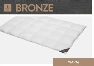 SPESSARTTRAUM Daunenbettdecke "Bronze", warm, Füllung 90% Daunen, 10% Federn, Bezug 100% Baumwolle, (1 St.), hergestellt in Deutschland, allergikerfreundlich